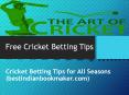 Free Cricket Betting Tips for All Seasons (bestindianbookmaker.com) PowerPoint PPT Presentation
