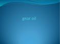 Gear oil - GS Caltex PowerPoint PPT Presentation