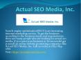 Actual SEO Media PowerPoint PPT Presentation