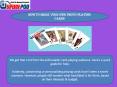 How to Make Your Own Photo Playing Cards PowerPoint PPT Presentation