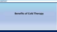 Benefits of Cold Therapy 2.0