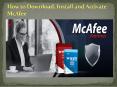 How to Download Install and Activate Mcafee on Window - Mcafee.com/Activate PowerPoint PPT Presentation