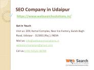 SEO company in Udaipur