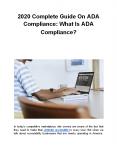2020 Complete Guide On ADA Compliance: What Is ADA Compliance? PowerPoint PPT Presentation