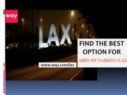 airport parking lax