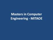 Masters in Computer Engineering - MITAOE (1)