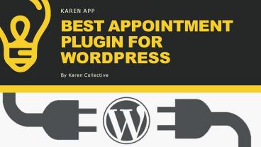 Best Appointment Plugin for Wordpress
