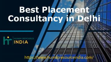 Best Placement Consultancy in Delhi