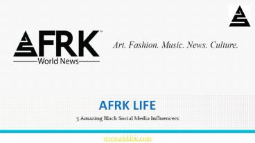 5 Amazing Black Social Media Influencers