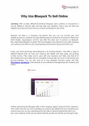 Why Use Bluepark To Sell Online