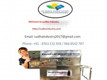 Soft Drinks Plant Manufacturer in Bhubaneswar