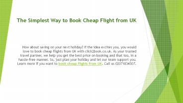 Get Your Airline Tickets from London at Best Price