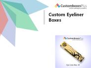 Get Custom Eyeliner Boxes Wholesale at CustomBoxesPlus