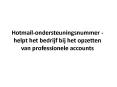 Hotmail-ondersteuningsnummer - helpt het bedrijf bij het opzetten van professionele accounts PowerPoint PPT Presentation