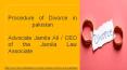 Let Know Guidance For Procedure of Divorce in Pakistan (2020 - 2021) PowerPoint PPT Presentation