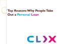 Top reasons why people take out a personal loan PowerPoint PPT Presentation