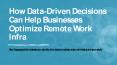 How data-driven decisions can help businesses optimize remote work infra PowerPoint PPT Presentation