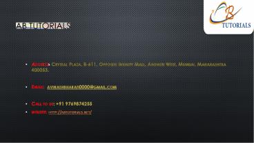 presentation player overlay