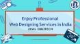 Zeal Digitech - Enjoy professional web designing services in India PowerPoint PPT Presentation