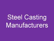 Steel Casting Manufacturers