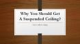 Why You Should Get A Suspended Ceiling? PowerPoint PPT Presentation