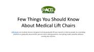 Lift Chairs – Relaxed seating option for everyone