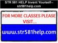 STR 581 HELP Invent Yourself--str581help.com PowerPoint PPT Presentation