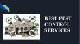 Best Pest Control Services In Gurgaon, Delhi, NCR PowerPoint PPT Presentation