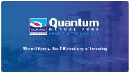 Tax by investing in ELSS