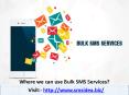 Where we can use Bulk SMS Services? PowerPoint PPT Presentation