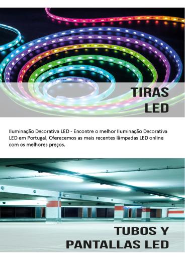 Iluminação LED para carril