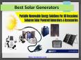 Best Solar Generators PowerPoint PPT Presentation