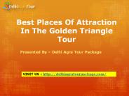 Best Places Of Attraction In The Golden Triangle Tour