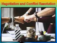 Negotiation and Conflict Resolution