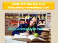 HRM 420 The Secret of Education/newtonhelp.com PowerPoint PPT Presentation