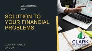 Solutions To Your Financial Problems - Clark Finance Group