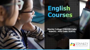 Want to be proficient with the English language? Join English Courses