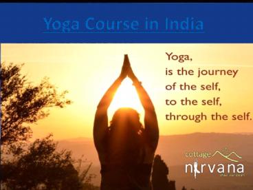 Yoga Courses in India (1)