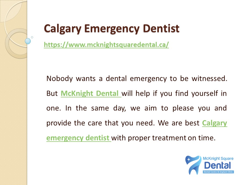 Calgary Emergency Dentist
