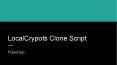 LocalCryptos clone script