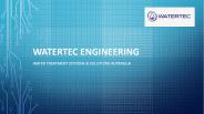 Water treatment systems & solutions - Watertec Engineering