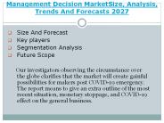 Management Decision Market
