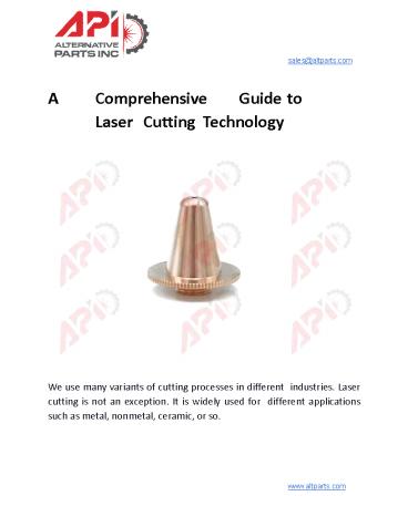 A Comprehensive Guide to Laser Cutting Technology