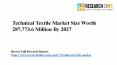 Technical Textile Market Size Worth USD 287,773.6 Million by 2027 PowerPoint PPT Presentation