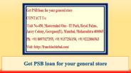 Get PSB loan for your general store