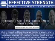 Effective Strength and Conditioning PPT