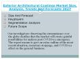 Exterior Architectural Coatings Market Size And Forecast PowerPoint PPT Presentation