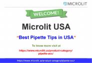 Best Pipette Tips in USA