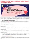 Planning to Retire? Here are Important Tips to Manage Your Finance Wealth PowerPoint PPT Presentation