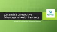 Health Insurance Benefits And More